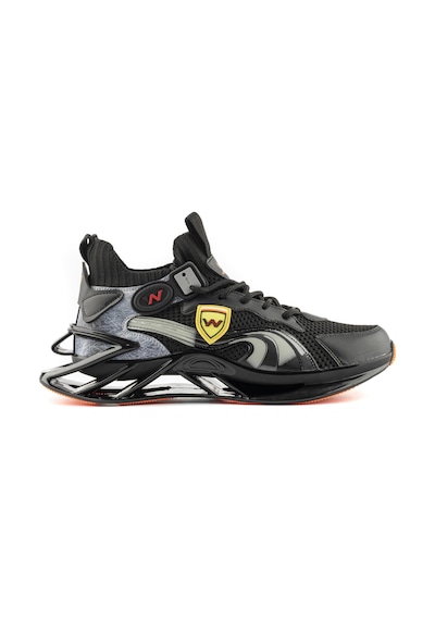 Greed Erkek Sneakers - Sıyah Grı 001
