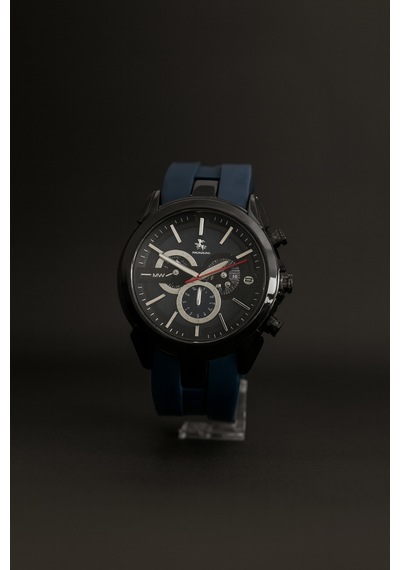 Sportif Model Silikon Erkek Kol Saati Lacivert - 796235128 Siyah