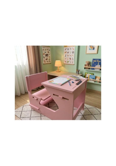 Ergonomik Ahşap Çocuk Çalışma Masası Ve Sandalyesi Seti, Aktivite, Oyun Ve Okuma Masası Seti, Montessori Ahşap Çocuk Aktivite Masası Ve Sandalyesi Pembe Ergonomik Ahşap Çocuk Çalışma Masası Ve Sandalyesi Seti, Aktivite, Oyun Ve Okuma Masası Seti, Montessori Ahşap Çocuk Aktivite Masası Ve Sandalyesi Pembe