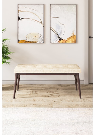 Canisa Zen Serisi 80x132 Mdf Açılabilir Barok Ahşap Desen Masa Takımı 4 Krem Sandalye Ve 1 Bench Masa Barok Sandalye Ve Bench Krem Canisa Zen Serisi 80x132 Mdf Açılabilir Barok Ahşap Desen Masa Takımı 4 Krem Sandalye Ve 1 Bench Masa Barok Sandalye Ve Bench Krem
