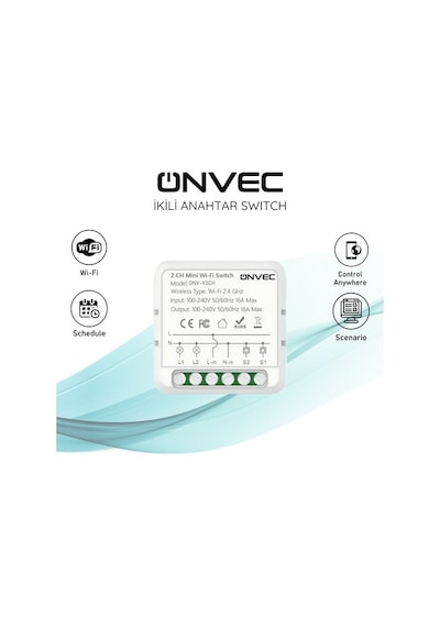 Onvec Smart İkili Anahtar Swich