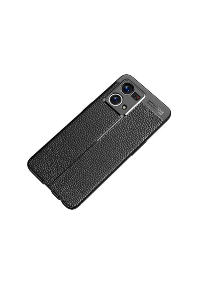 Oppo Reno 7 4G Kılıf Zore Niss Deri Desenli Silikon Kılıf