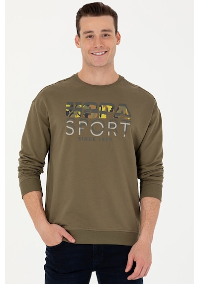 U.S. Polo Assn. Erkek Sweatshirt 50270739-vr011 Yeşil
