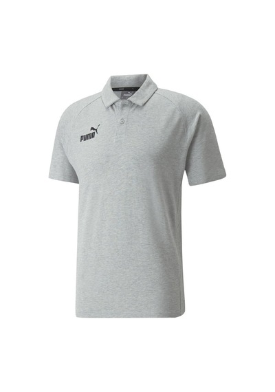 Puma Team Final Casuals Erkek Gri Klasik Yaka Polo Tişört 65738433
