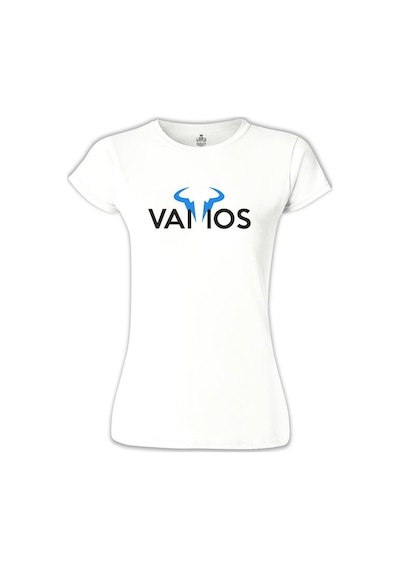 Tenis - Vamos Beyaz Kadın Tshirt 001