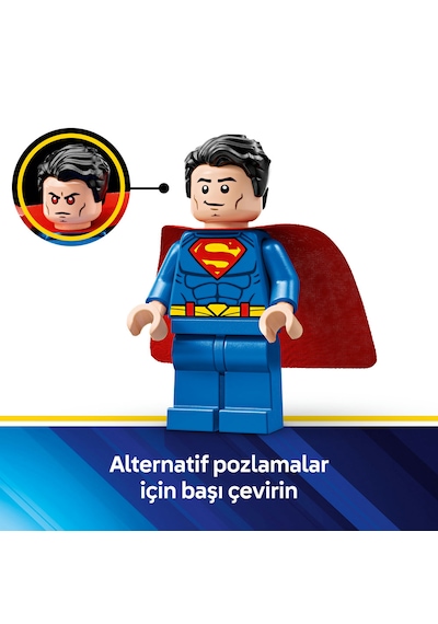 LEGO® DC Superman™ Robotu, Lex Luthor™’a Karşı 76302 - 6 Yaş ve Üzeri Süper Kahraman Sevenler için Yaratıcı Oyuncak Yapım Seti (120 Parça) LEGO® DC Superman™ Robotu, Lex Luthor™’a Karşı 76302 - 6 Yaş ve Üzeri Süper Kahraman Sevenler için Yaratıcı Oyuncak Yapım Seti (120 Parça)