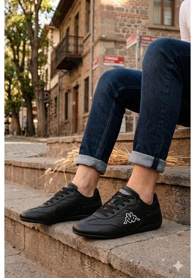 Kappa Kp-2081 Romana Rahat Erkek Spor Sneaker Ayakkabı Siyah