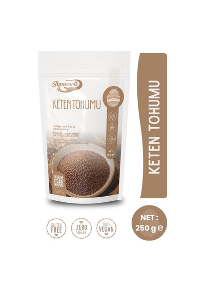 250 Gr Keten Tohumu Tane % 100 Doğal