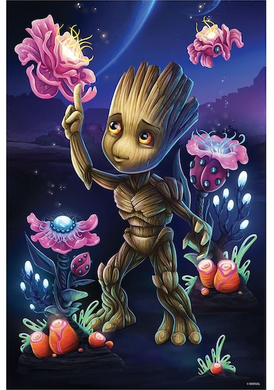 Prime 3d Marvel Groot Puzzle 200 Parça 33346