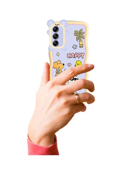 Samsung Galaxy Uyumlu A54 5g Kılıf Marla Seri Desenli Silikon Kapak