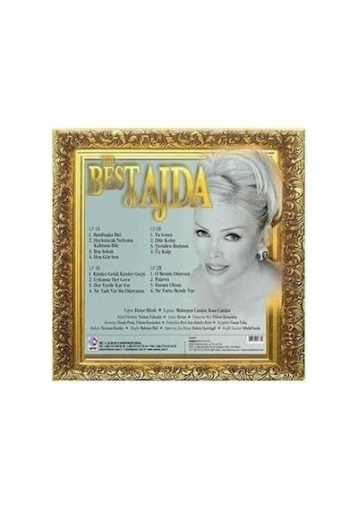 Ajda Pekkan The Best Of Ajda Pekkan Renkli 2&apos Li Plak
