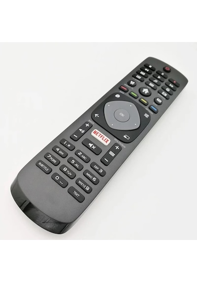Philips Uyumlu Netflix Tuşlu LCD LED Smart TV Kumanda