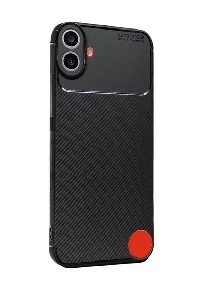 Newface Nothing Phone Nothing Cmf Phone 1 Auto Focus Karbon Kapak - Siyah Çok Renkli
