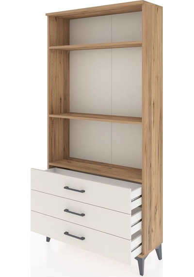 Arges Dolap 3 Raflı 3 Çekmeceli 88x30x182 Çam-aytaşı Atlas Çam Arges Dolap 3 Raflı 3 Çekmeceli 88x30x182 Çam-aytaşı Atlas Çam