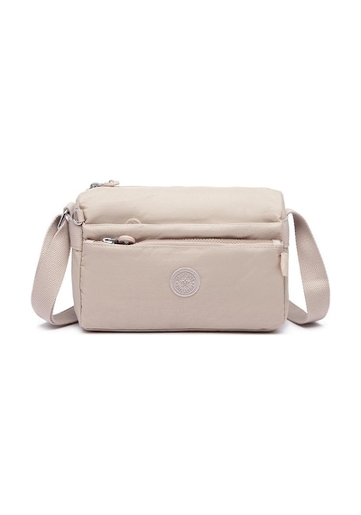 Smart Bags 1006 Krınkle Kumaş Postacı Çantası (Bej) Bej
