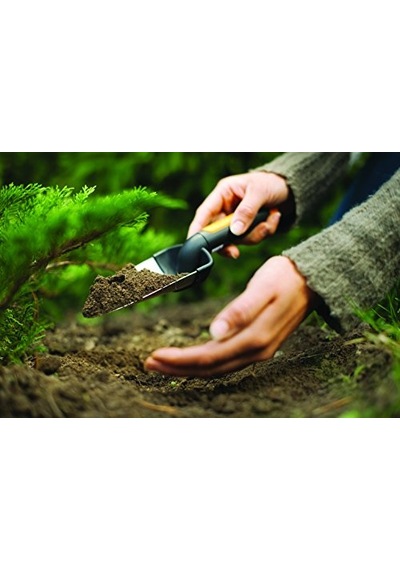 Çiçek Kepçesi, Uzunluk: 28 Cm, Paslanmaz Çelik Mala, Siyah/turuncu, Birinci Sınıf, 1000726