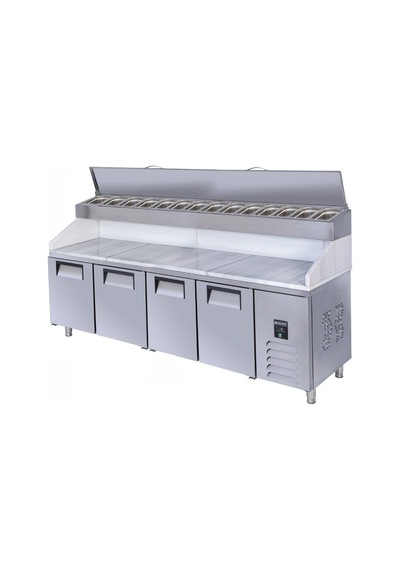 Iceinox Make Up Buzdolabı Mermerli 650 Lt