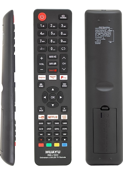Huayu Kl Rm-l1622 Netflıx-youtube-Google Uyumlu Play Tuşlu Unıversal Lcd Led Tv Kumanda