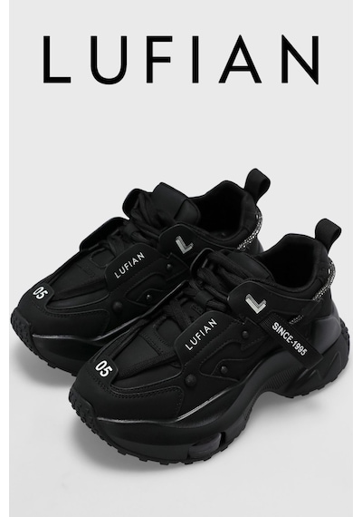 Lufian 122230014 Stormy Unisex Sneaker Ayakkabı Siyah