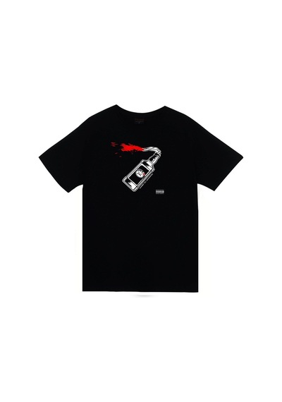 Stoned&Fame Onyx, Rap, Hiphop Unisex Baskılı %100 Pamuk Siyah T-shirt SIYAH