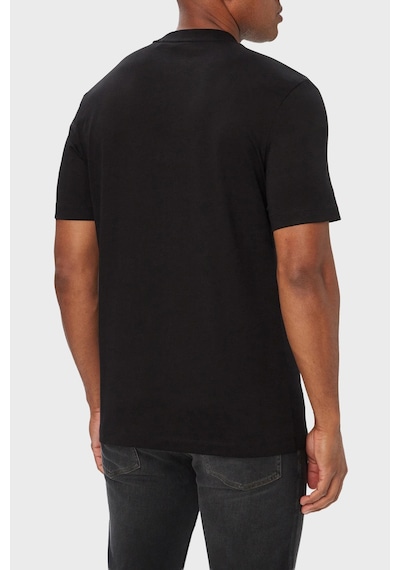 Boss % 100 Pamuk Regular Fit Bisiklet Yaka T Shirt Erkek T Shirt 50565630 001 Siyah