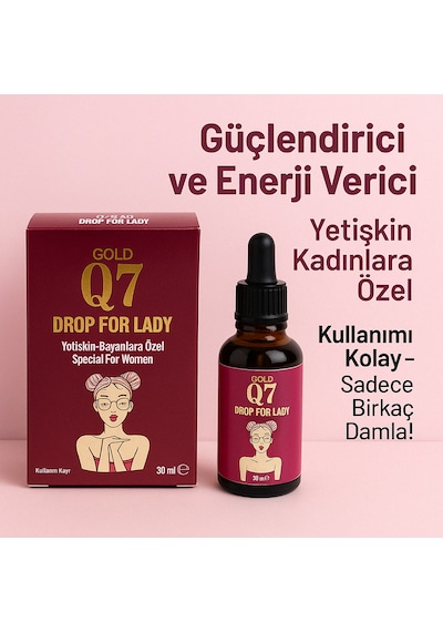 Q7 Gold 30 Ml Kadın Destekleyici Ve Istek Arttırıcı Damla