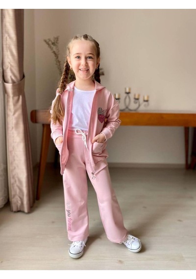 Ki Z Çocuk Eşofman Taki Mi 2 Li . Boru Paça Farmuarli Kapuşonlu Takim. Love Baski Li Taki M. Pembe Ki Z Çocuk Eşofman Taki Mi 2 Li . Boru Paça Farmuarli Kapuşonlu Takim. Love Baski Li Taki M. Pembe