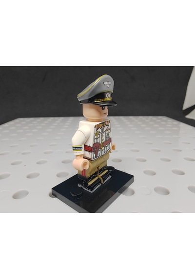 W-044 Ww2 Military Yapı Oyuncakları Asker Figür Mareşal Erwin Rommel Mjq236