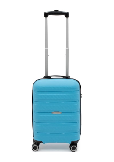 Cotpoly Artemis Pp Polipropilen&kırılmaz Kabin Boy Valiz 55 Cm Mavi