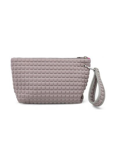 Bilik Deri Scuba Gri Kadın Portföy & Clutch Çanta Yeliz Gri