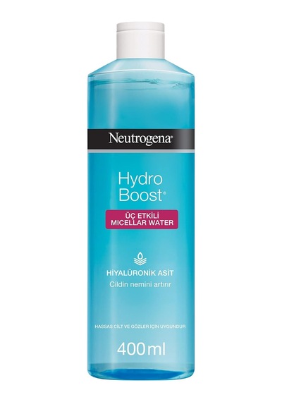Hydro Boost Üç Etkili Hiyalüronik Asit İçeren Micellar Water 400 Ml