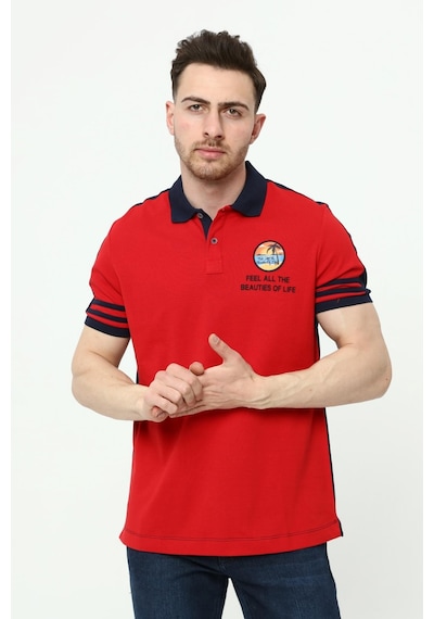 AR-MA Arma Erkek Polo Yaka Tişört Y22374300901 kırmızı