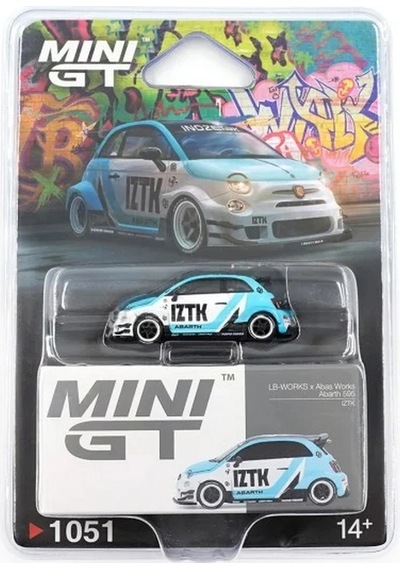 Mini Gt 1/64 Lb Works X Abas Works Abarth 595 Iztk