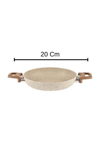 Diez 20 Cm Granit Ezme Sahan Cappucıno Yanmaz Yapışmaz