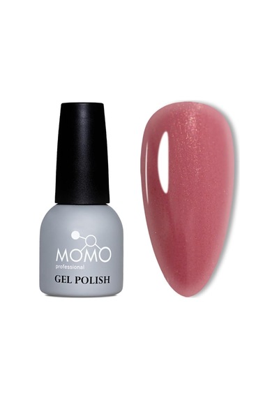Momo Professional Kalıcı Oje S018 Simli Gül Kurusu 14 Ml