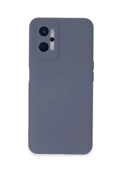 Realme 9i 4g Kılıf Nano İçi Kadife Silikon - Gri 0.2M-Çok Renkli