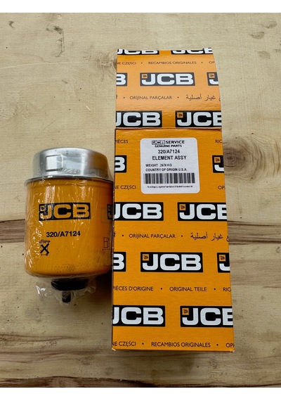 Jcb Su Ayırıcı Yakıt Mazot Filtresi 320/a7124