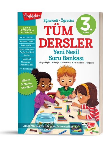 Nepmanoyuncak-3. Sınıf Tüm Dersler Yeni Nesil Soru Bankası