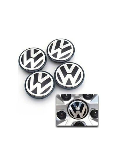 Volkswagen Passat-Jetta Tip Jant Göbeği 55/65(55Mm Yuva)