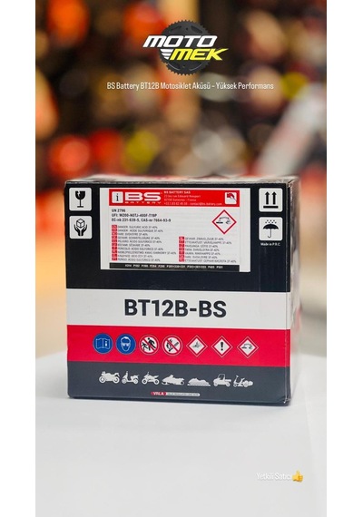 Ducatı Panigale V2 Streetfighter 848 Bs Battery Bt12b-bs Motosiklet Aküsü Yt12b