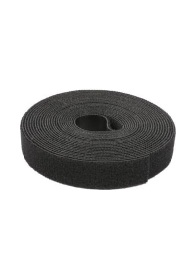 Dünya Magnet 2 Metre - Sırtsırta Cırt Bant, En: 2 Cm, Siyah, Kablo Düzenleyici, Cırt Bağı, Cırt Standart