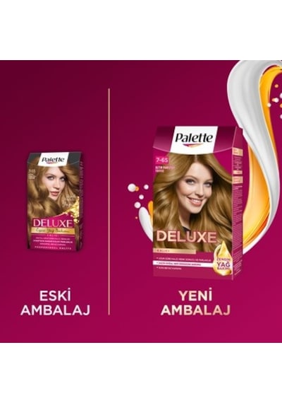Kalıcı Renkler 7-65 Altın Parıltılı Toffee Saç Boyası