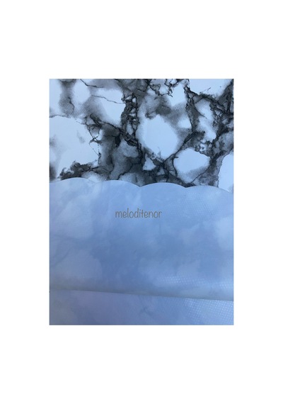 Astarlı Kaymaz Mermer Desen Silinebilir Pvc Muşamba Yuvarlak Masa Örtüsü 138 138 Cm