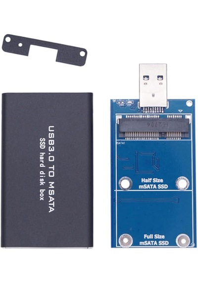 Msata Usb Usb 3.0 Msata Ssd Sabit Disk Adaptörü M2 Ssd Harici Hdd Kutusu