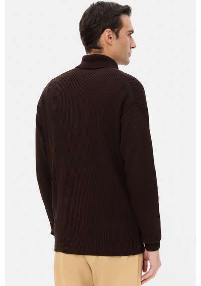 D's Damat Ds Damat Regular Fit Kahverengi Selanik Örgü Kazak 5hc062432152m Çok Renkli D's Damat Ds Damat Regular Fit Kahverengi Selanik Örgü Kazak 5hc062432152m Çok Renkli