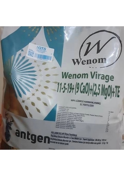 Wenom Virage 11-5-19+ 9cao + 2,5mgo +te 15 Kg Diğer
