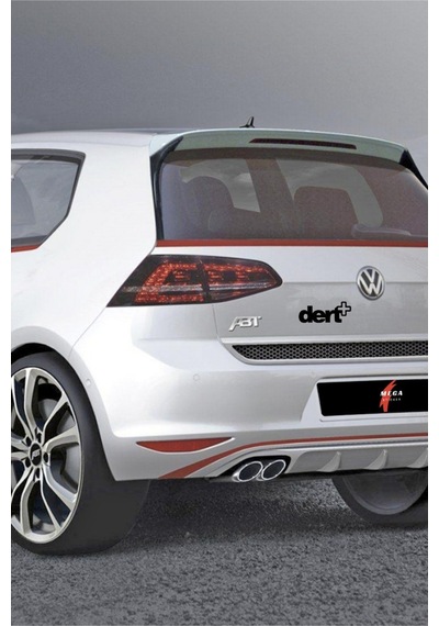 Dert+ Oto Cam Sticker 13 5 Cm