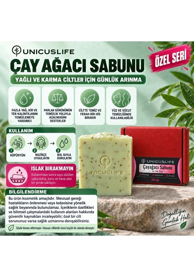 Çay Ağacı Sabunu İçeriğine Bak