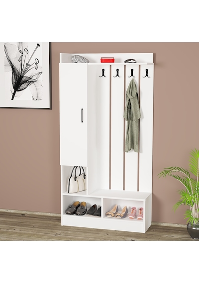 Kalender Dekor Lityum-1 Lty01 Portmanto Vestiyer Ayakkabılık