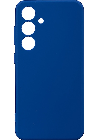 Kilifone - Galaxy Uyumlu S24 Uyumlu - Kılıf Mat Soft Esnek Biye Silikon - Mavi - T30120 Mavi
